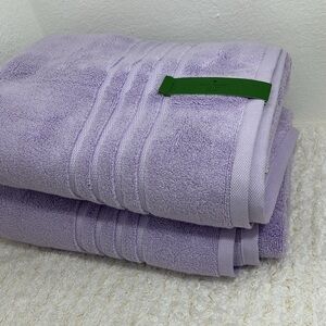 Kate Spade New York Bath Towel Set of 2 pieces 100% Cotton